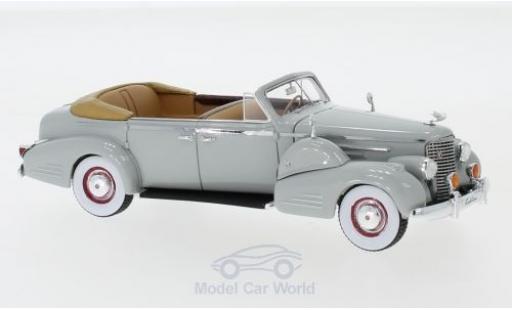 Diecast model cars Cadillac V16 Convertible Series 90 Fleetwood Sedan grey 1938 1/43 GLM