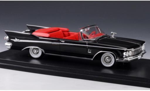 Diecast model cars Chrysler Imperial Convertible Crown black 1961 1/43 GLM