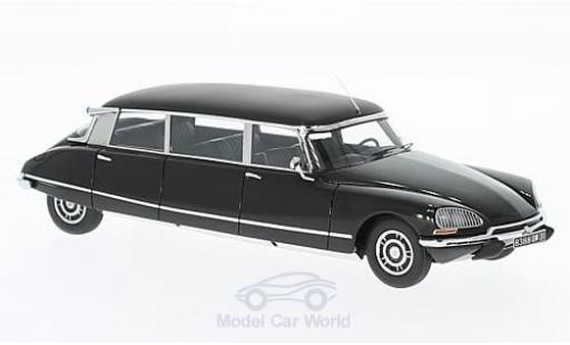 Diecast model cars Citroen DS 19 Limousine black 1969 1/43 GLM
