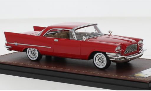 Diecast model cars Chrysler 300C Hardtop red 1957 1/43 GLM