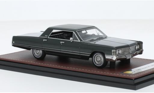 Diecast model cars Chrysler Imperial Sedan LeBaron metallise green 1968 1/43 GLM