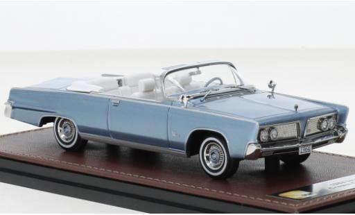 Diecast model cars Imperial Crown Convertible metallise blue 1964 1/43 GLM