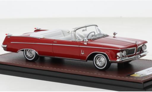 Diecast model cars Imperial Crown Convertible red 1962 1/43 GLM
