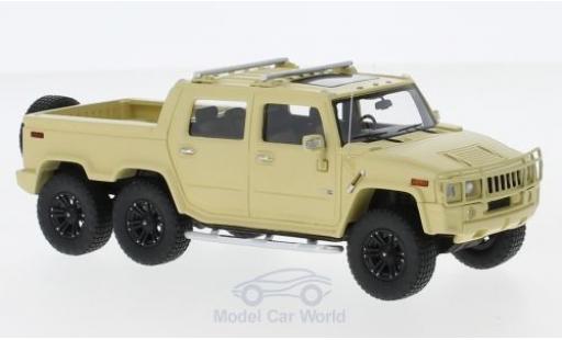 Diecast model cars Hummer H2 SUT 6 matt-beige 2012 1/43 GLM