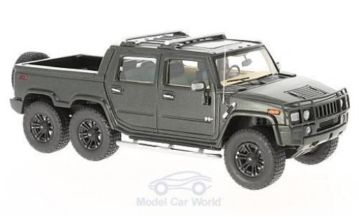 Diecast model cars Hummer H2 SUT 6 matt-green 2012 1/43 GLM
