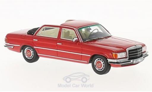 Diecast model cars Mercedes 280 SE SEL (W116) Landaulet red 1/43 GLM