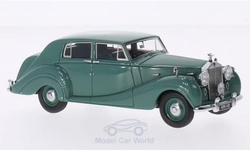 Diecast model cars Rolls Royce Silver Wraith James Young green RHD 1949 1/43 GLM