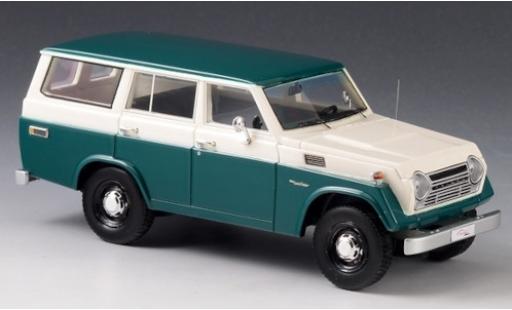 Diecast model cars Toyota Land Cruiser 55 FJ55 green/white 1979 1/43 GLM