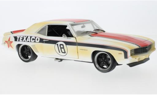 Diecast model cars Chevrolet Camaro RS Texaco 1969 1/18 GMP