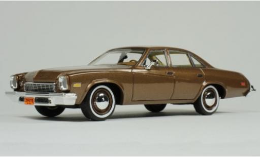 Diecast model cars Buick Century hardtop metallic brown 1974 1/43 Goldvarg Collections