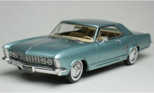 Diecast model cars Buick Riviera coupe metallic green 1963 1/43 Goldvarg Collections