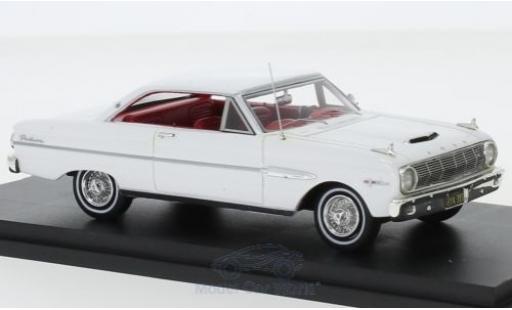 Diecast model cars Ford Falcon Sprint white 1963 1/43 Goldvarg Collections