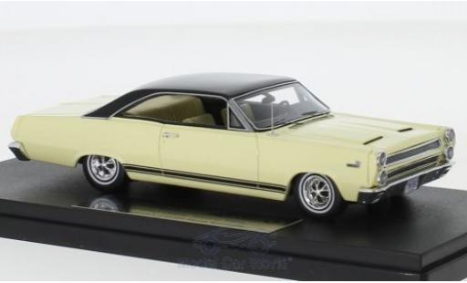 Diecast model cars Mercury Cyclone Base yellow/black 1966 1/43 Goldvarg Collections