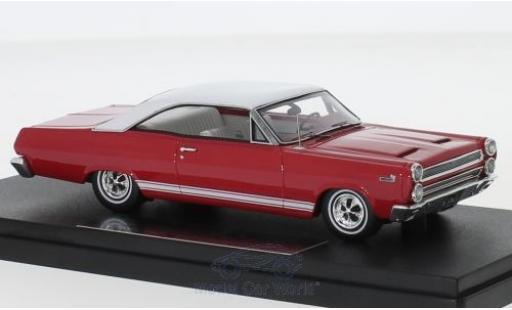 Diecast model cars Mercury Cyclone Base red/white 1966 1/43 Goldvarg Collections