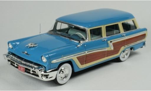 Diecast model cars Mercury Monterey Station Wagon blue/Holzoptik 1956 1/43 Goldvarg Collections