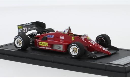 Diecast model cars Ferrari 156 156/85 /85 No.27 Scuderia formula 1 1987 M.Alboreto 1/43 GP Replicas