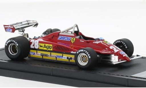 Diecast model cars Ferrari 126 C2 No.28 Scuderia formula 1 1982 1/43 GP Replicas