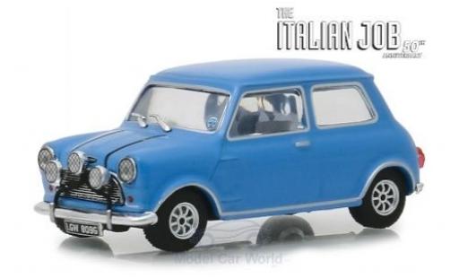 Diecast model cars Austin Mini cooper s 1275 MkI blue RHD The Italian Job 1967 1/43 Greenlight