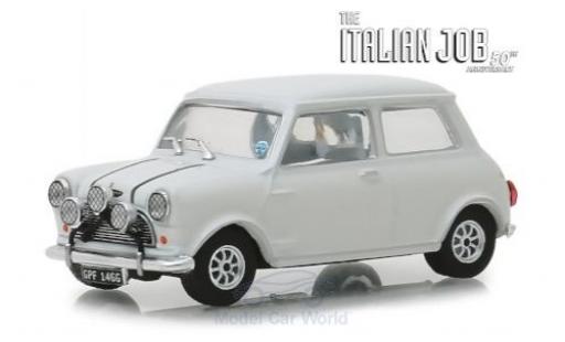 Diecast model cars Austin Mini cooper s 1275 MkI white RHD The Italian Job 1967 1/43 Greenlight