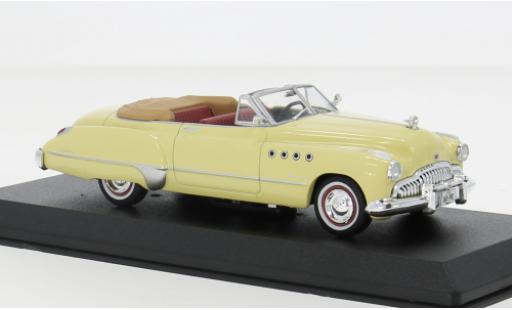 Diecast model cars Buick Roadmaster Convertible beige 1949 1/43 Greenlight