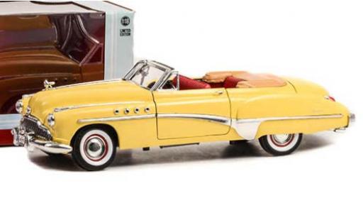 Diecast model cars Buick Roadmaster Convertible yellow Rain Man 1949 1/18 Greenlight
