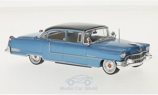 Diecast model cars Cadillac Fleetwood Series 60 metallic blue Elvis Presley 1955 1/43 Greenlight