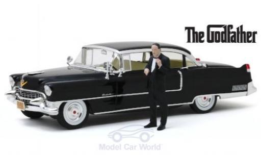 Diecast model cars Cadillac Fleetwood Series 60 black The Godfather 1955 with Don Corleone-Figur 1/18 Greenlight