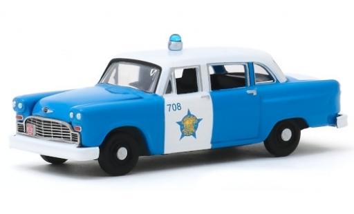 Diecast model cars Checker Marathon police Chicago Department 1961 1/64 Greenlight