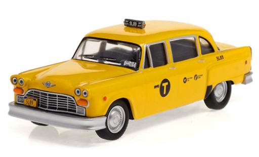 Diecast model cars Checker Marathon berline yellow 1974 John Wick 1/43 Greenlight
