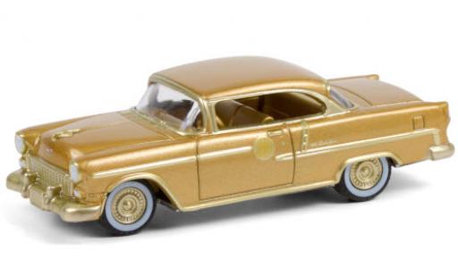 Diecast model cars Chevrolet Bel Air Coupe gold 1955 50 Millionth GM Car 1/64 Greenlight