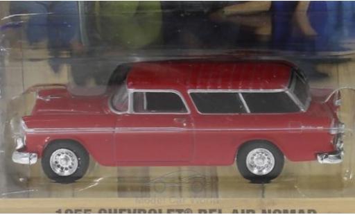 Diecast model cars Chevrolet Bel Air Station Wagon Nomad red Home Improvement 1955 1/64 Greenlight