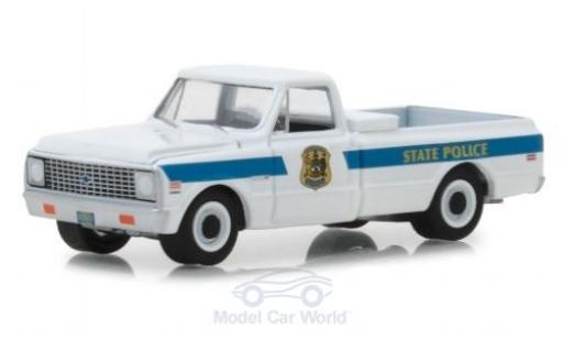 Diecast model cars Chevrolet C-10 police Cheyenne Delaware State 1972 1/64 Greenlight