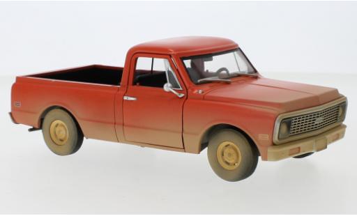 Diecast model cars Chevrolet C-10 Pickup orange 1971 Groundhog Day - ...und t&Atilde;&curren;glich gr&Atilde;&frac14;&Atilde;�t das Murmeltier 1/24 Greenlight