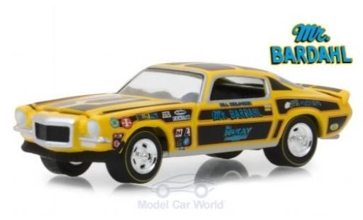 Diecast model cars Chevrolet Camaro Coupe 1970 Mr.Bardahl 1/64 Greenlight