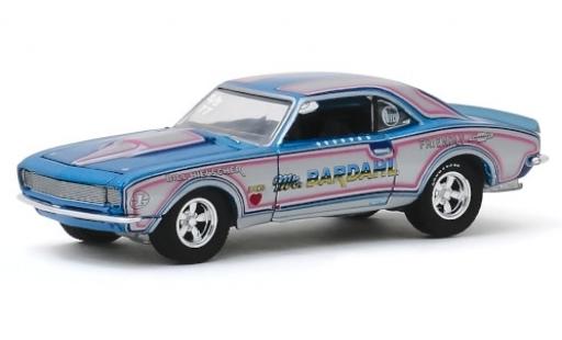 Diecast model cars Chevrolet Camaro Coupe Mr. Bardahl 1967 B.Hielscher 1/64 Greenlight