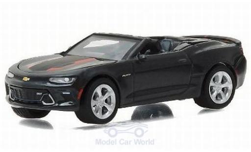 Diecast model cars Chevrolet Camaro RS black/Dekor 2017 50th Anniversary Edition without Vitrine 1/64 Greenlight