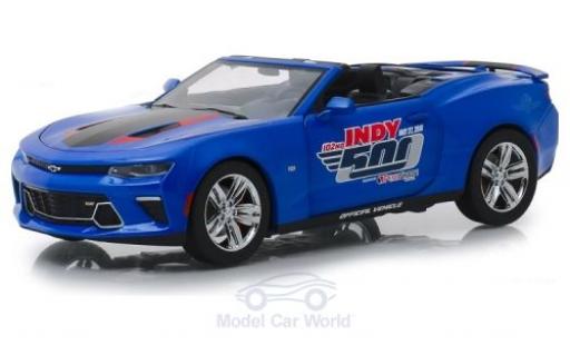 Diecast model cars Chevrolet Camaro SS Convertible Indy 500 2018 1/24 Greenlight