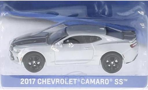 Diecast model cars Chevrolet Camaro SS grey/black 2017 without Vitrine 1/64 Greenlight