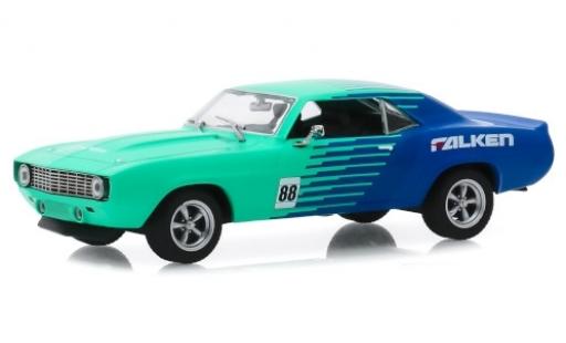 Diecast model cars Chevrolet Camaro course Tuning Falken 1969 No.88 1/43 Greenlight