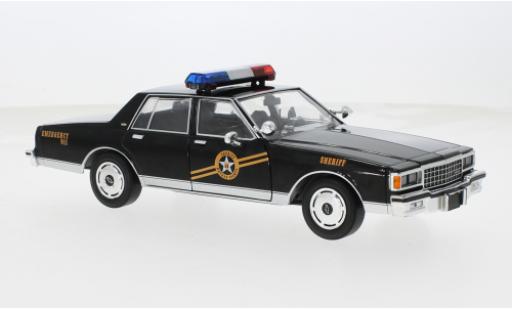 Diecast model cars Chevrolet Caprice Classic police 1981 Sheriff 1/24 Greenlight