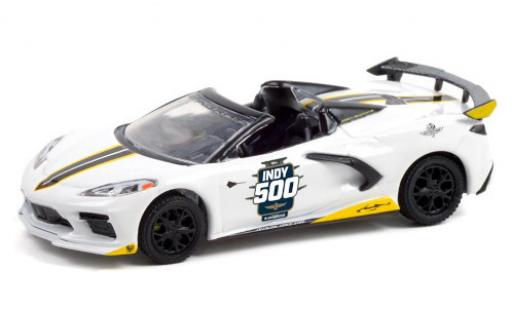 Diecast model cars Chevrolet Corvette Convertible C8 Offical Pace Car Indianapolis 500 2021 1/64 Greenlight