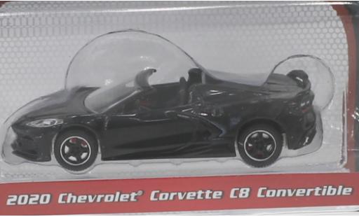 Diecast model cars Chevrolet Corvette Convertible (C8) black 2020 1/64 Greenlight