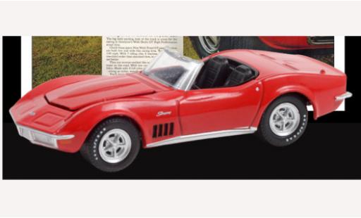 Diecast model cars Chevrolet Corvette Convertible red AEG 1969 Wide Boots GT 1/64 Greenlight