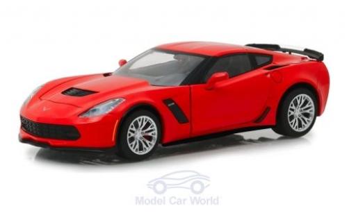 Diecast model cars Chevrolet Corvette Z06 red 2019 1/24 Greenlight