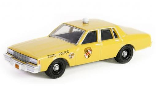 Diecast model cars Chevrolet Impala police Maryland State 1983 1/64 Greenlight