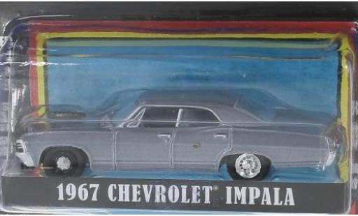Diecast model cars Chevrolet Impala Sedan metallic grey The A-Team 1967 1/64 Greenlight