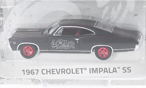 Diecast model cars Chevrolet Impala SS black/red Gas Monkey Garage 1967 1/64 Greenlight