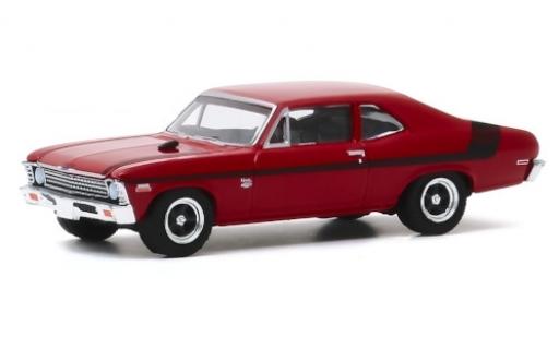 Diecast model cars Chevrolet Nova tuning Yenko Deuce red/black 1971 1/64 Greenlight