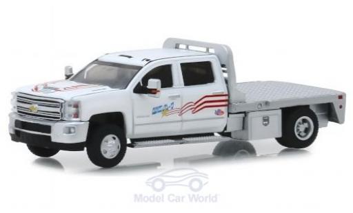 Diecast model cars Chevrolet Silverado pickup 3500HD USA-1 2018 1/64 Greenlight