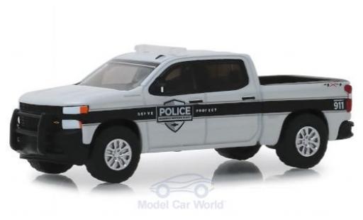 Diecast model cars Chevrolet Silverado police SSV General Motors Fleet 2019 1/64 Greenlight